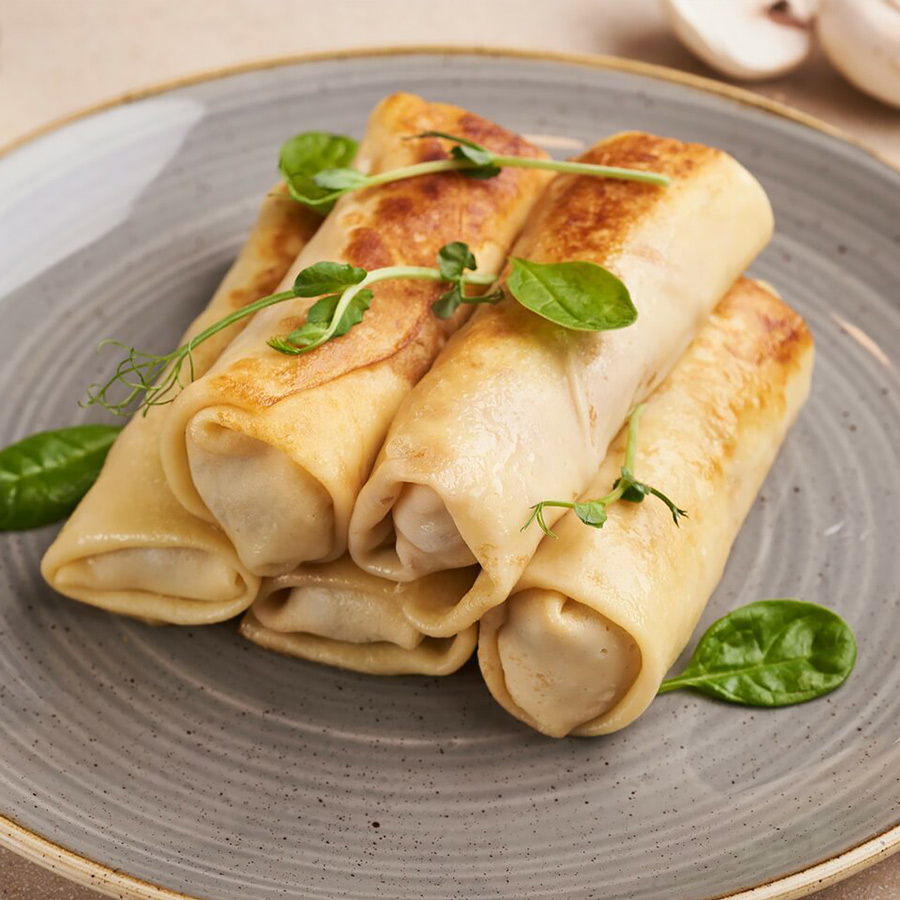 млинці з мясом